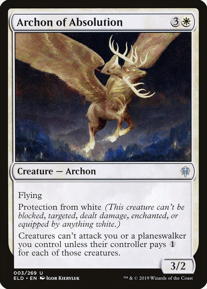 Archon of Absolution [Throne of Eldraine] | Good Games North