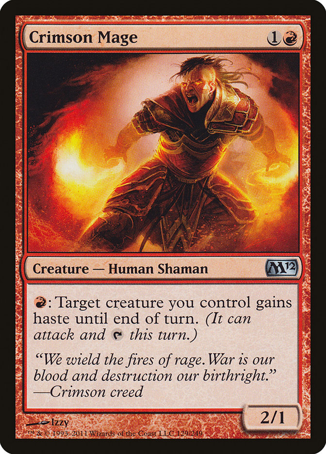 Crimson Mage [Magic 2012] | Good Games North
