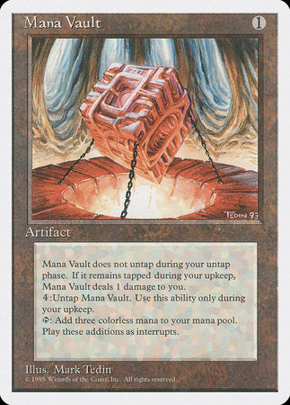 Mana Vault [Fourth Edition] | Good Games North