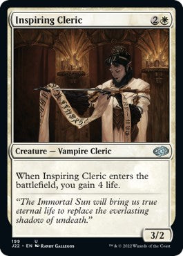 Inspiring Cleric [Jumpstart 2022] | Good Games North