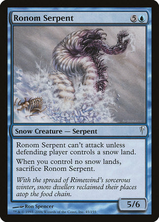 Ronom Serpent [Coldsnap] | Good Games North