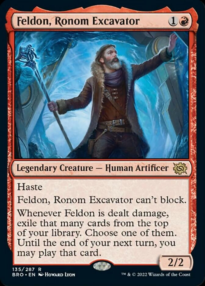 Feldon, Ronom Excavator [The Brothers' War] | Good Games North