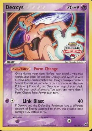 Deoxys (16/107) (Championship Promo) [EX: Deoxys] | Good Games North