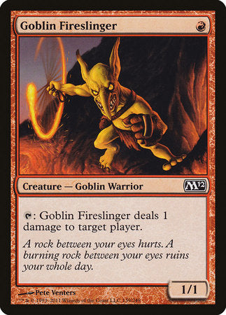 Goblin Fireslinger [Magic 2012] | Good Games North