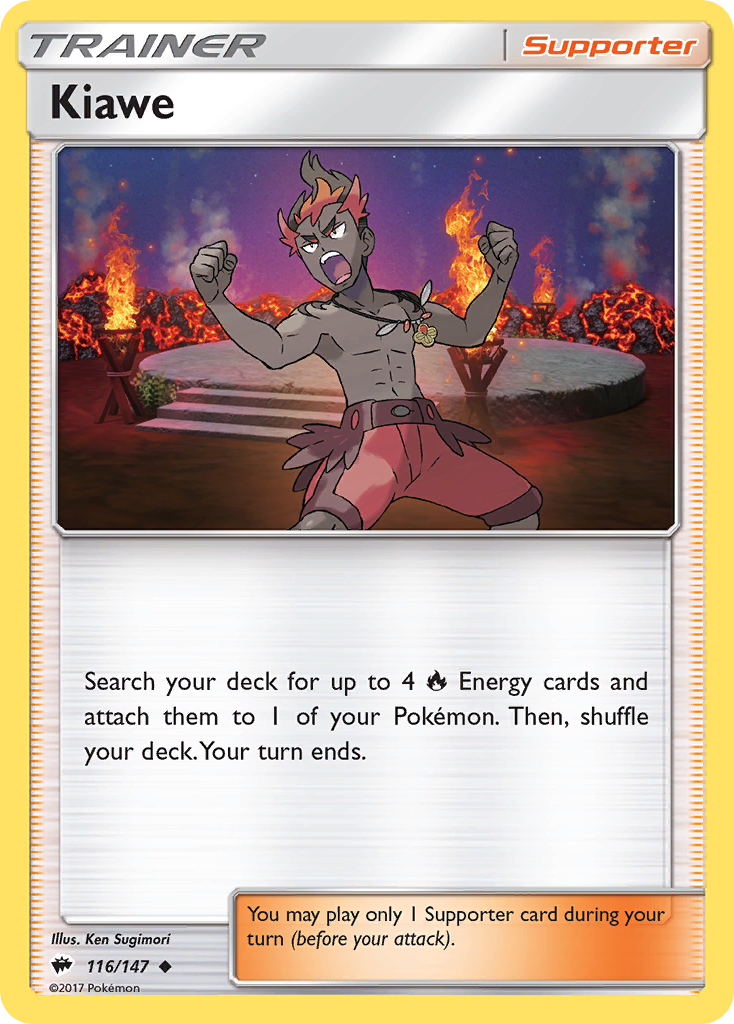 Kiawe (116/147) [Sun & Moon: Burning Shadows] | Good Games North