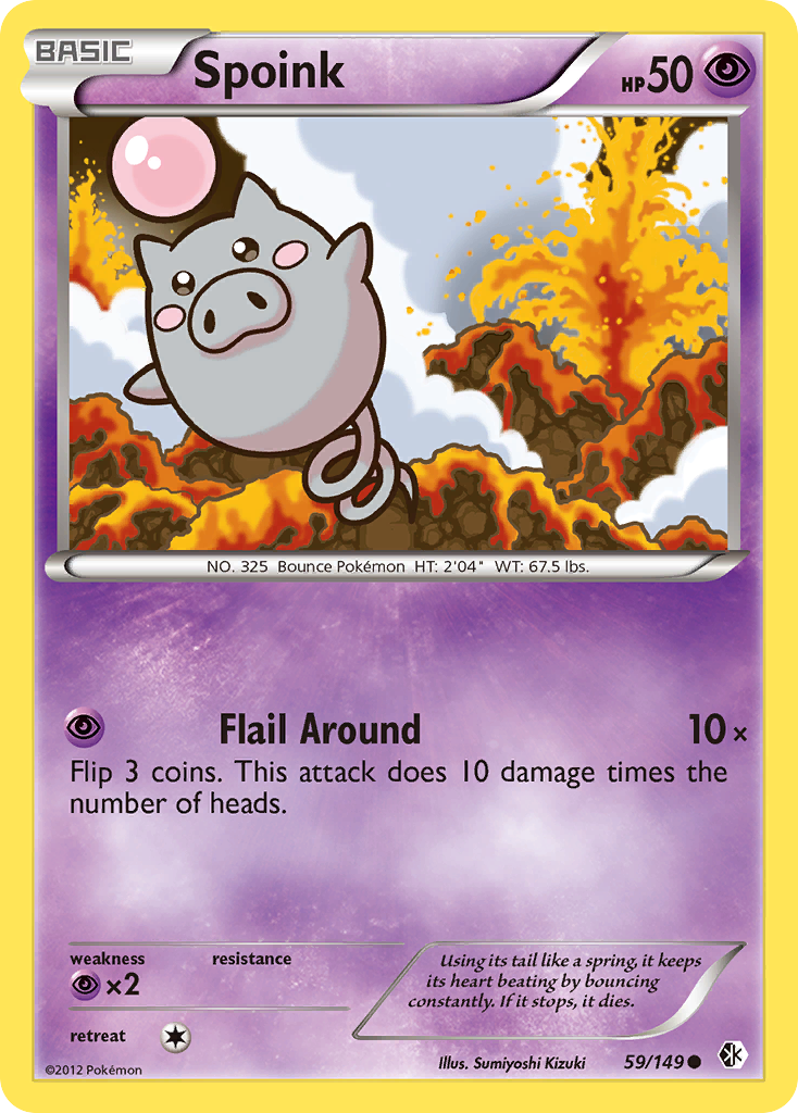 Spoink (59/149) [Black & White: Boundaries Crossed] | Good Games North