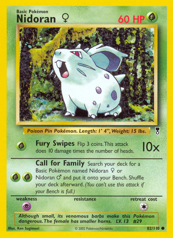 Nidoran (82/110) (Female) [Legendary Collection] | Good Games North