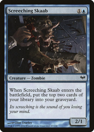 Screeching Skaab [Dark Ascension] | Good Games North