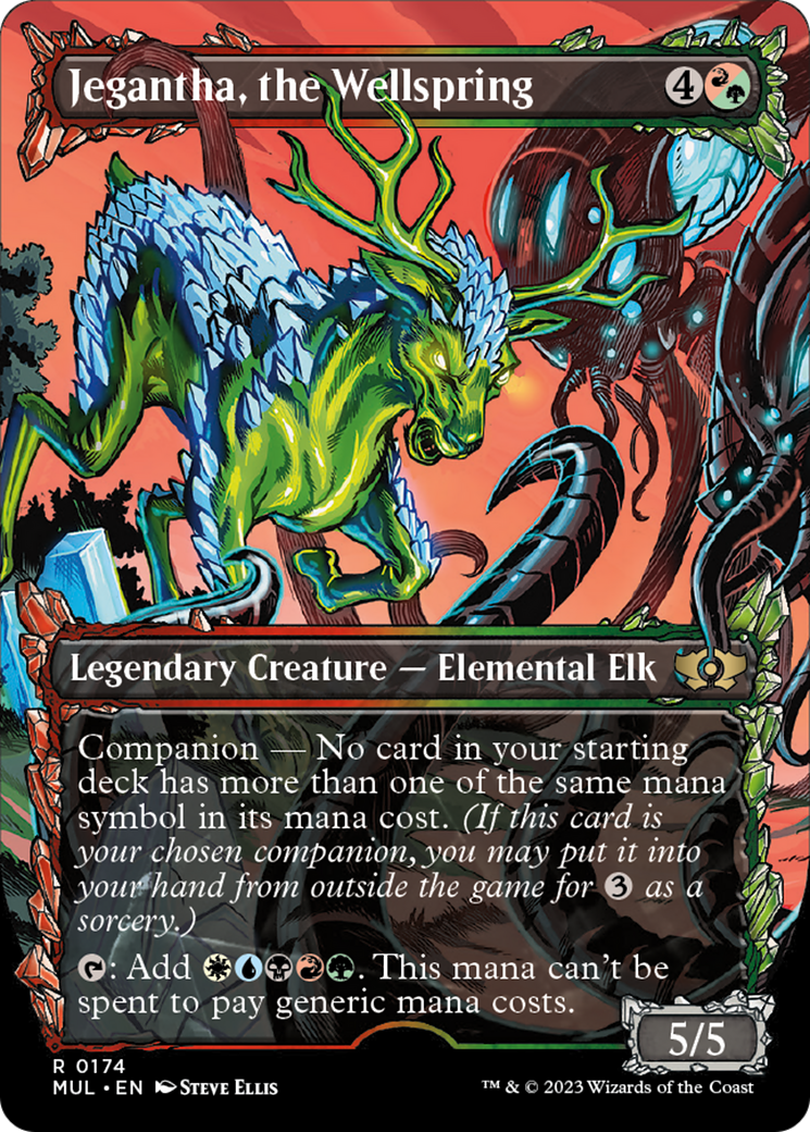 Jegantha, the Wellspring (Halo Foil) [Multiverse Legends] | Good Games North