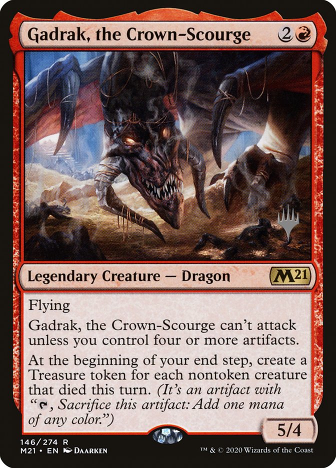Gadrak, the Crown-Scourge (Promo Pack) [Core Set 2021 Promos] | Good Games North