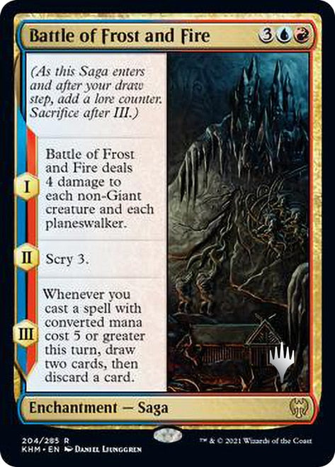 Battle of Frost and Fire [Kaldheim Promo Pack] | Good Games North