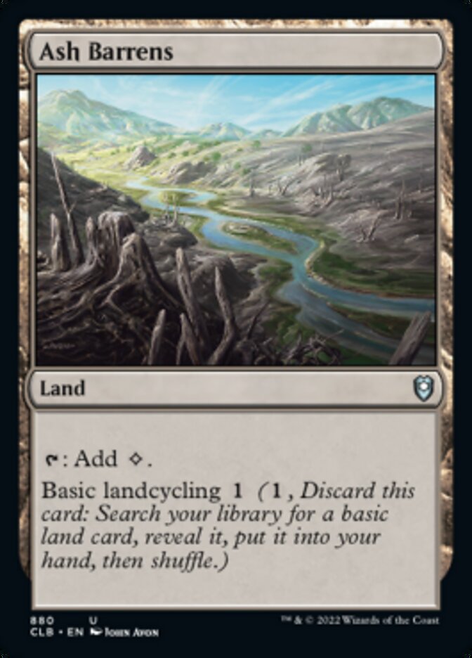 Ash Barrens [Commander Legends: Battle for Baldur's Gate] | Good Games North