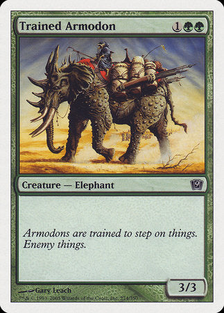 Trained Armodon [Ninth Edition] | Good Games North