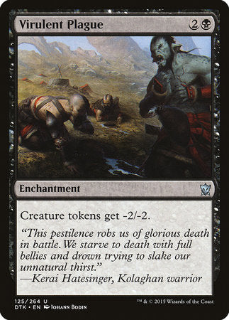 Virulent Plague [Dragons of Tarkir] | Good Games North