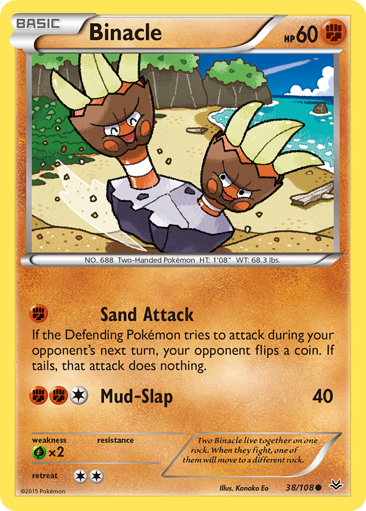 Binacle (38/108) [XY: Roaring Skies] | Good Games North