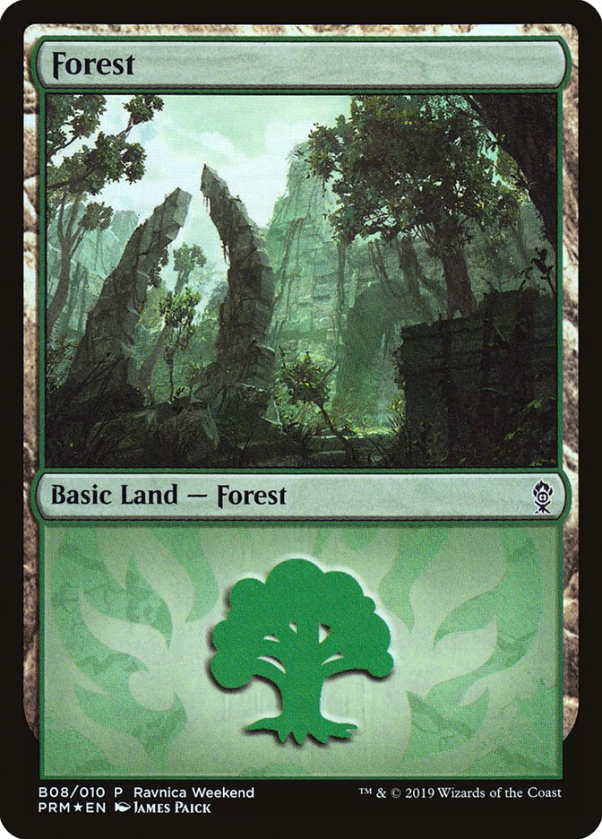 Forest (B08) [Ravnica Allegiance Guild Kit] | Good Games North