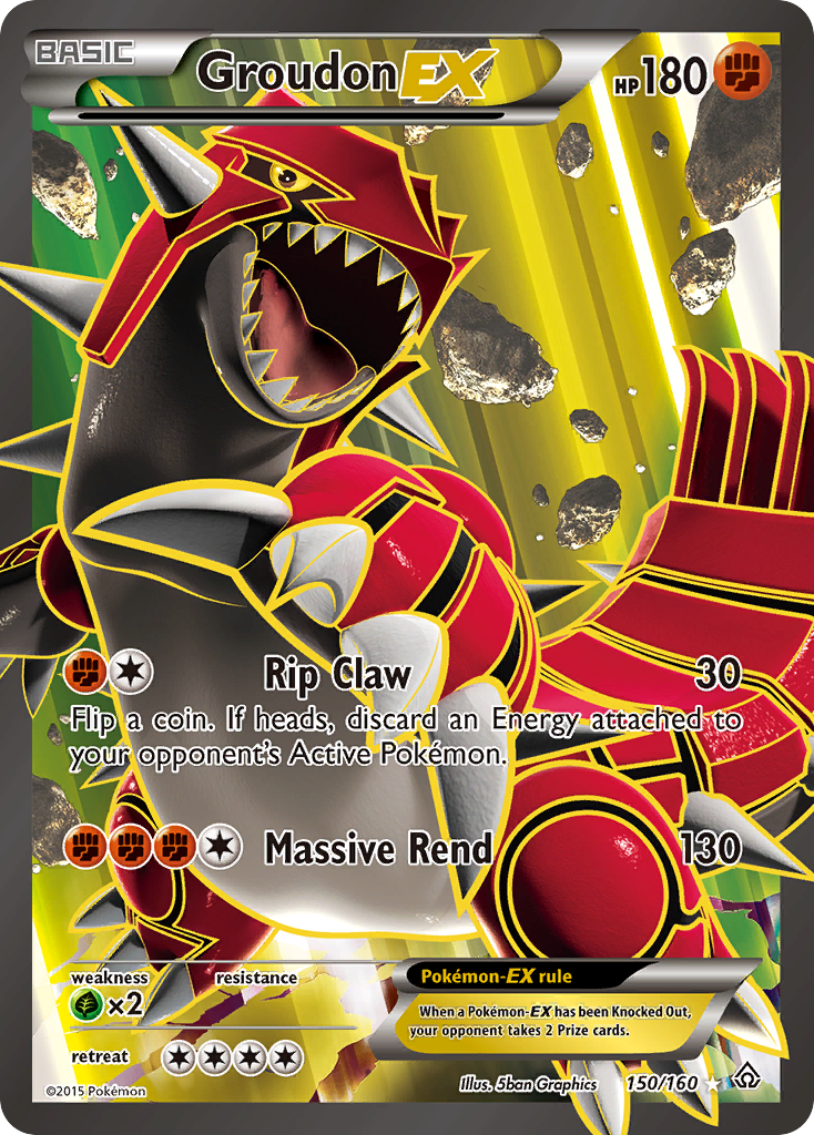 Groudon EX (150/160) [XY: Primal Clash] | Good Games North