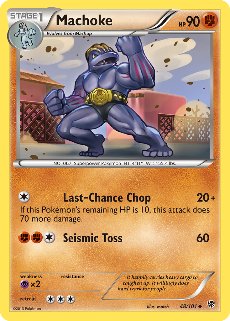 Machoke (48/101) [Black & White: Plasma Blast] | Good Games North
