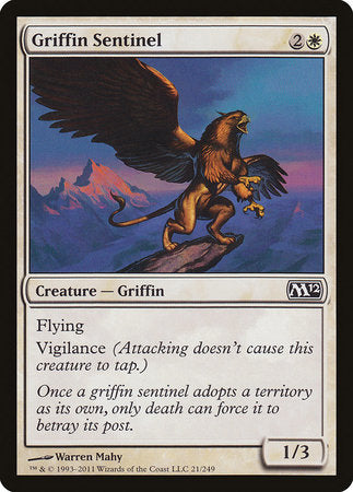Griffin Sentinel [Magic 2012] | Good Games North