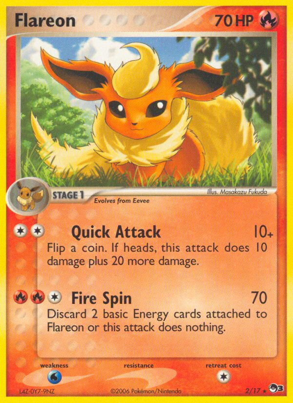 Flareon (2/17) [POP Series 3] | Good Games North