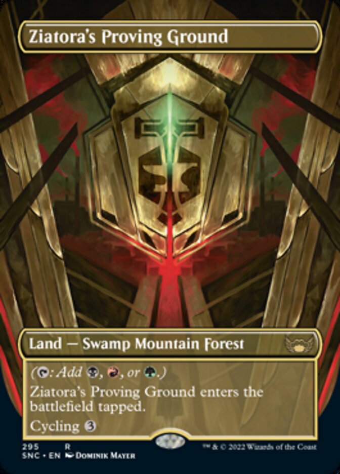 Ziatora's Proving Ground (Borderless Alternate Art) [Streets of New Capenna] | Good Games North