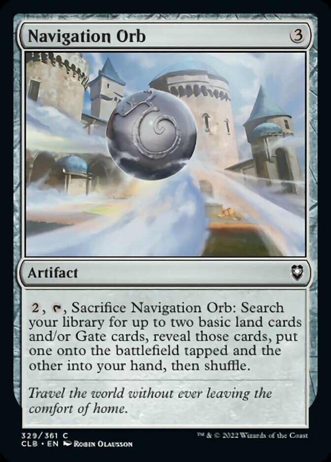 Navigation Orb [Commander Legends: Battle for Baldur's Gate] | Good Games North