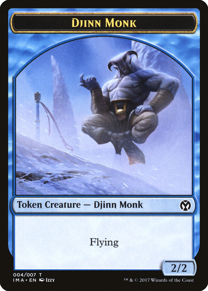 Djinn Monk [Iconic Masters Tokens] | Good Games North