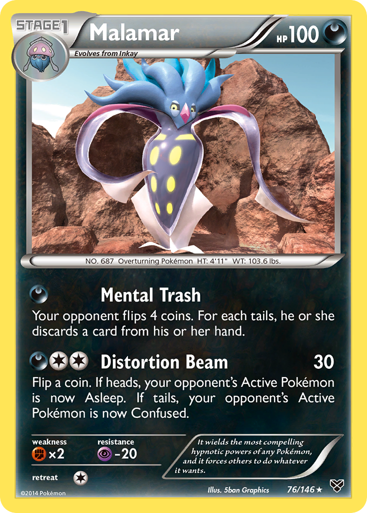 Malamar (76/146) [XY: Base Set] | Good Games North