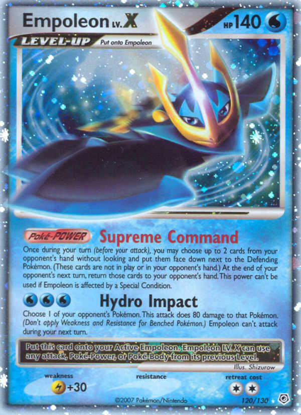 Empoleon LV.X (120/130) [Diamond & Pearl: Base Set] | Good Games North