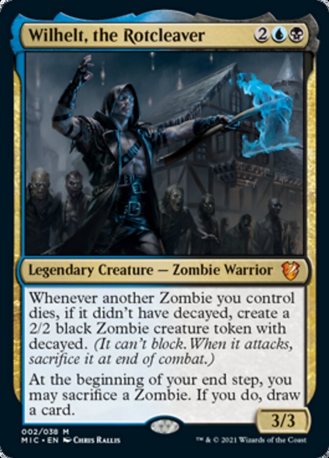 Wilhelt, the Rotcleaver (Display Commander) [Innistrad: Midnight Hunt Commander] | Good Games North