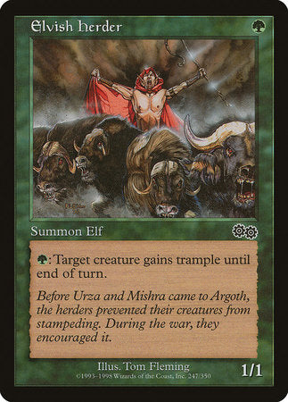 Elvish Herder [Urza's Saga] | Good Games North