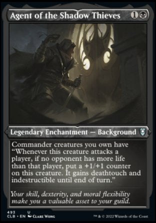 Agent of the Shadow Thieves (Foil Etched) [Commander Legends: Battle for Baldur's Gate] | Good Games North