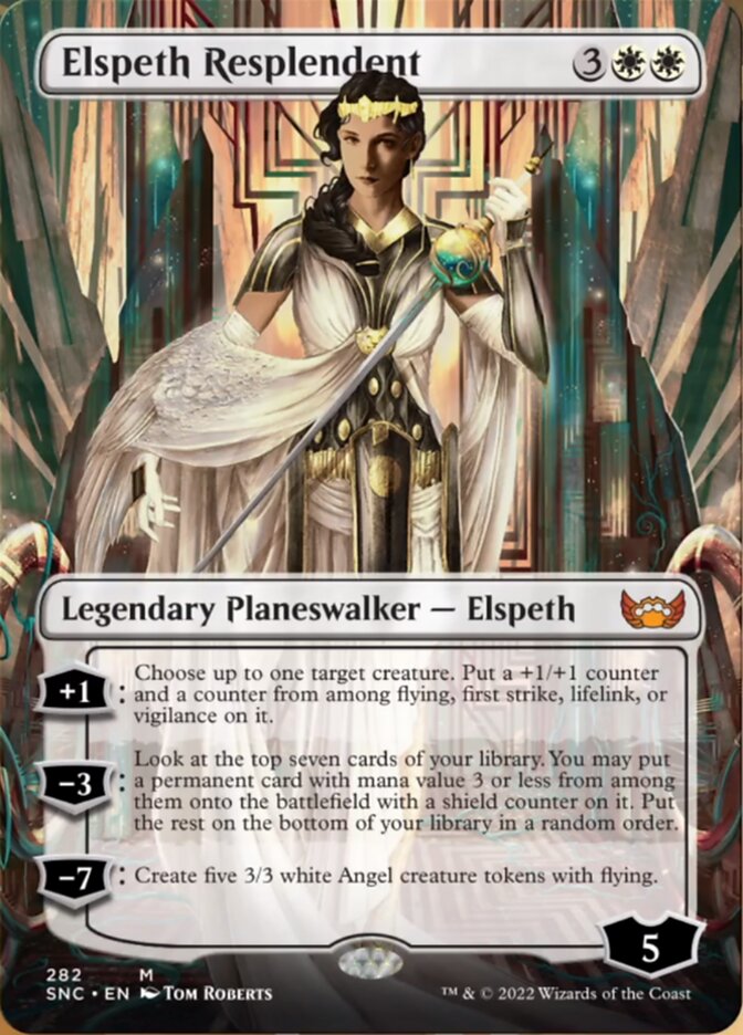 Elspeth Resplendent (Borderless) [Streets of New Capenna] | Good Games North