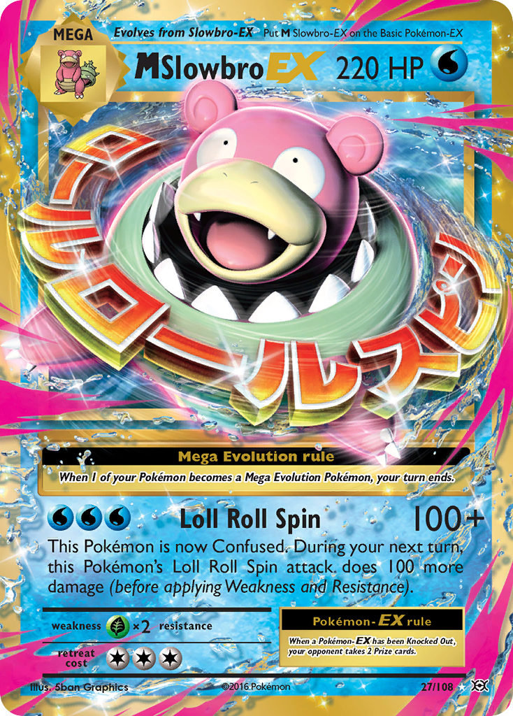 M Slowbro EX (27/108) [XY: Evolutions] | Good Games North