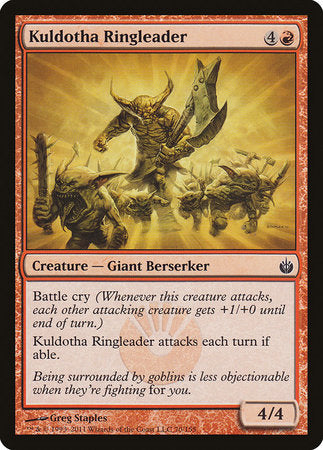 Kuldotha Ringleader [Mirrodin Besieged] | Good Games North