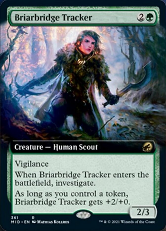 Briarbridge Tracker (Extended) [Innistrad: Midnight Hunt] | Good Games North