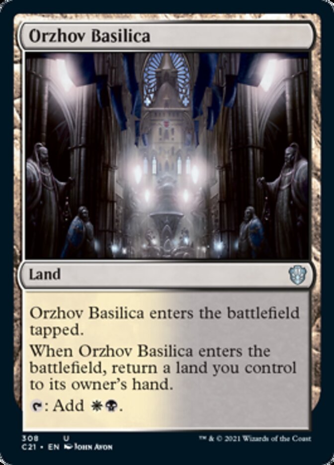 Orzhov Basilica [Commander 2021] | Good Games North