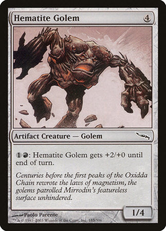 Hematite Golem [Mirrodin] | Good Games North