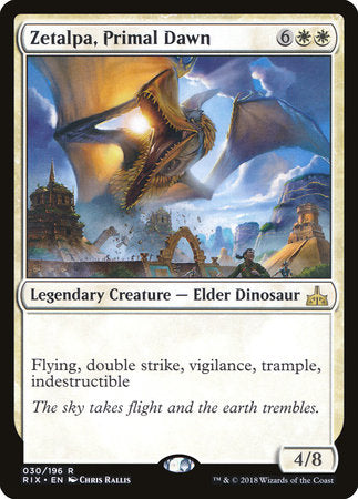 Zetalpa, Primal Dawn [Rivals of Ixalan] | Good Games North