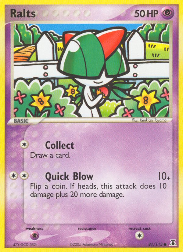 Ralts (81/113) [EX: Delta Species] | Good Games North