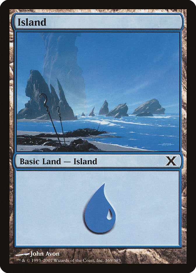 Island (369) [Tenth Edition] | Good Games North