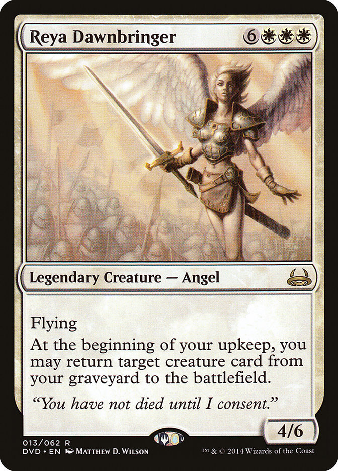 Reya Dawnbringer (Divine vs. Demonic) [Duel Decks Anthology] | Good Games North