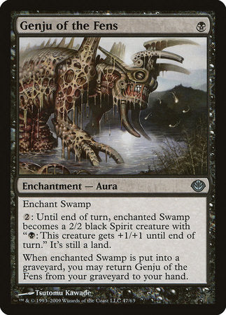 Genju of the Fens [Duel Decks: Garruk vs. Liliana] | Good Games North