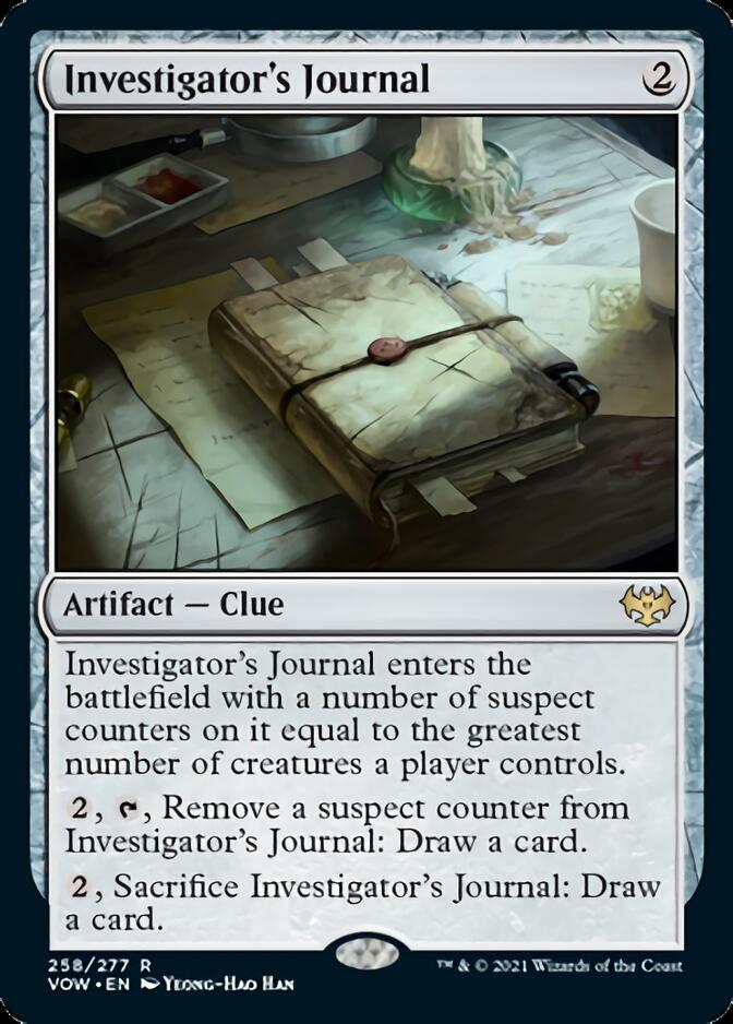 Investigator's Journal [Innistrad: Crimson Vow] | Good Games North