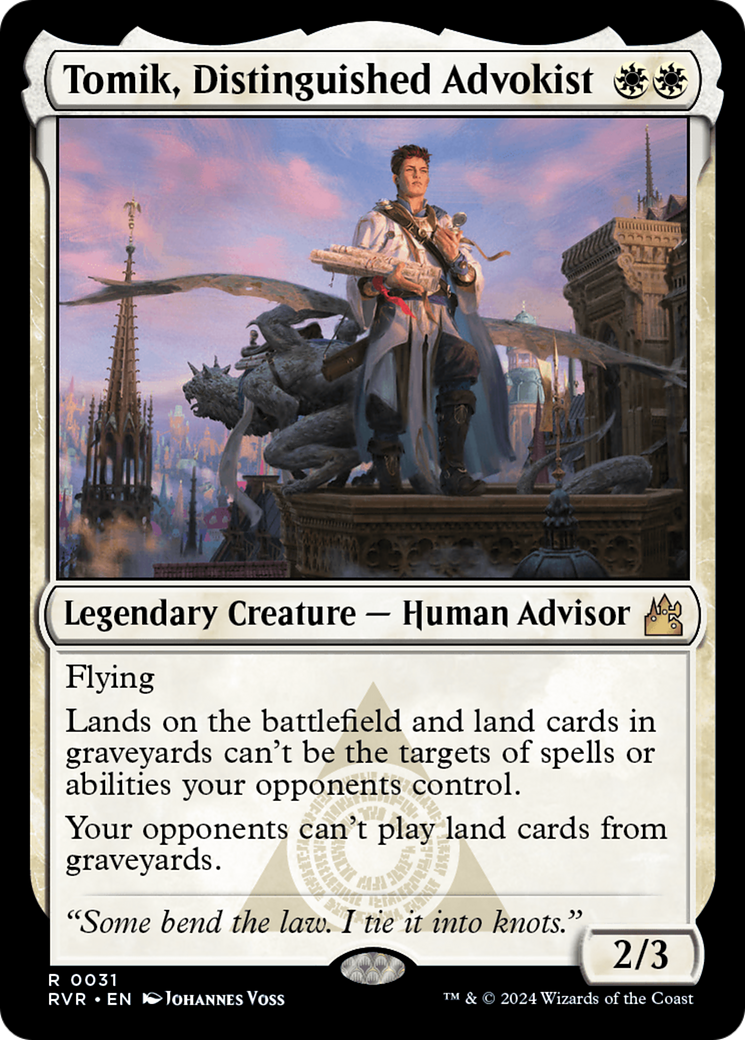 Tomik, Distinguished Advokist [Ravnica Remastered] | Good Games North