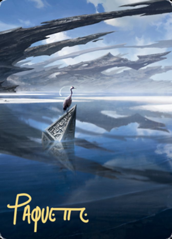 Seachrome Coast Art Card (Gold-Stamped Signature) [Zendikar Rising Art Series] | Good Games North