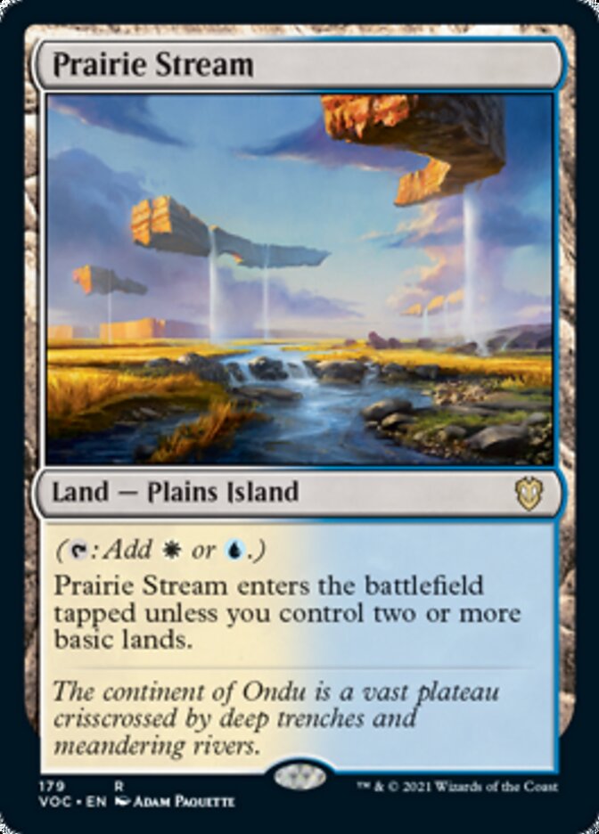 Prairie Stream [Innistrad: Crimson Vow Commander] | Good Games North