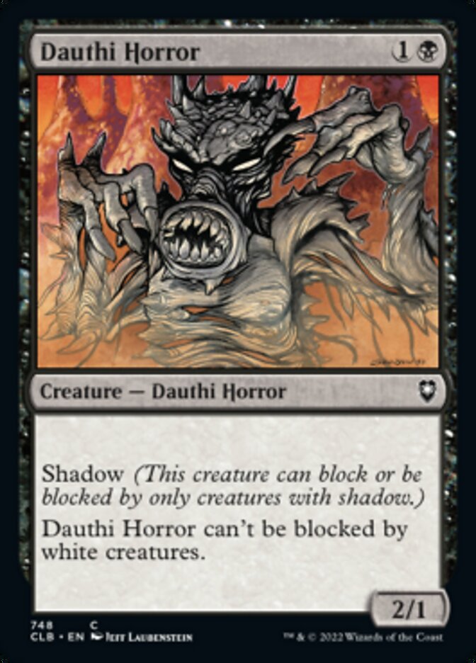 Dauthi Horror [Commander Legends: Battle for Baldur's Gate] | Good Games North