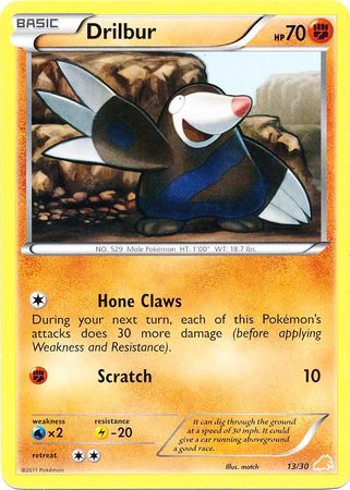 Drilbur (13/30) [Black & White: Trainer Kit - Excadrill] | Good Games North