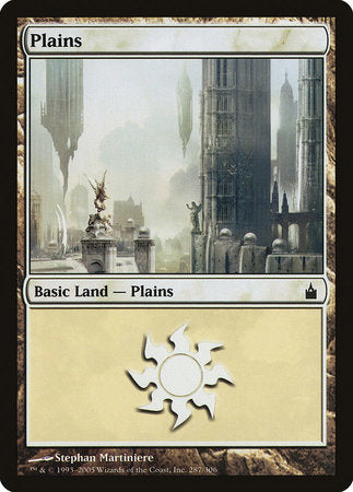 Plains (287) [Ravnica: City of Guilds] | Good Games North